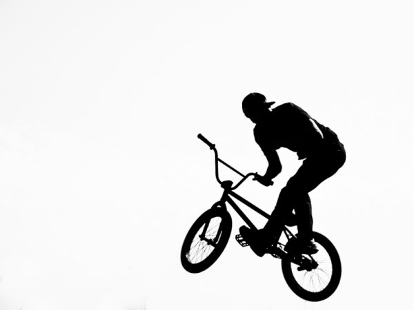 Велосипедах ВМХ вектор