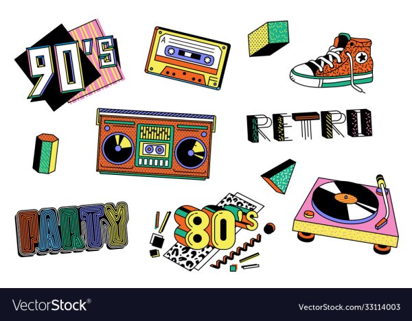 Наклейки 80 х годов