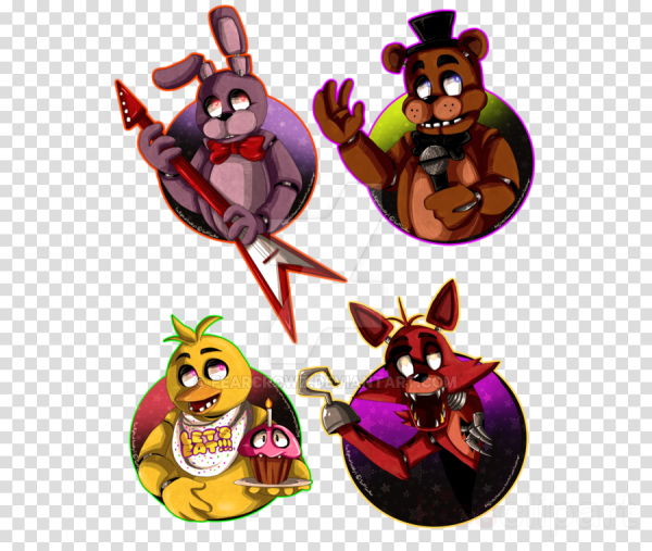 Стикеры Фредди ФНАФ