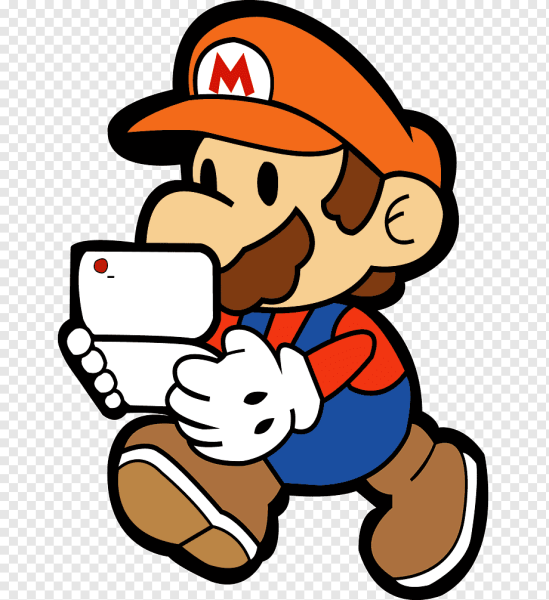 Бумажный Марио БРОС