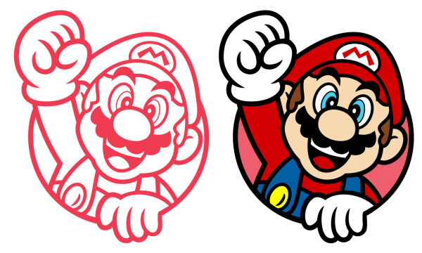 Super Mario вектор