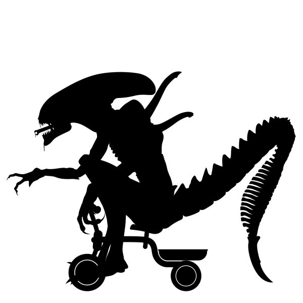 Тату Ксеноморф чужой