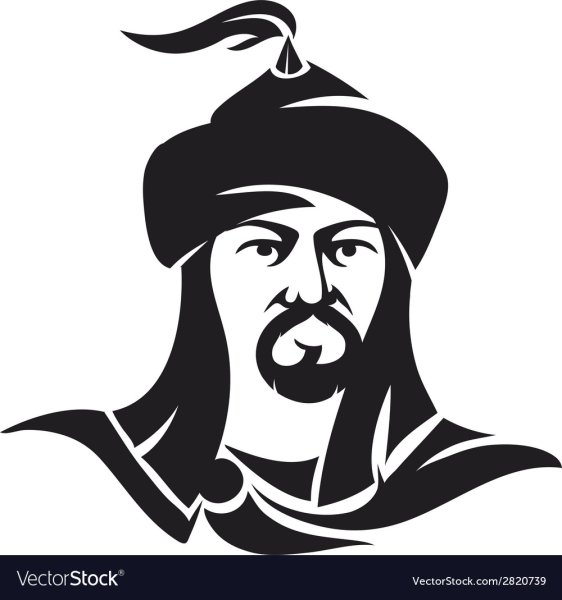 Чингис Хан вектор