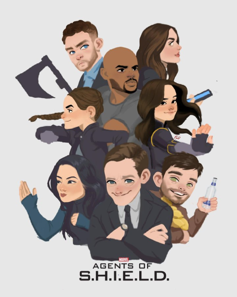 Стикеры agents of Shield