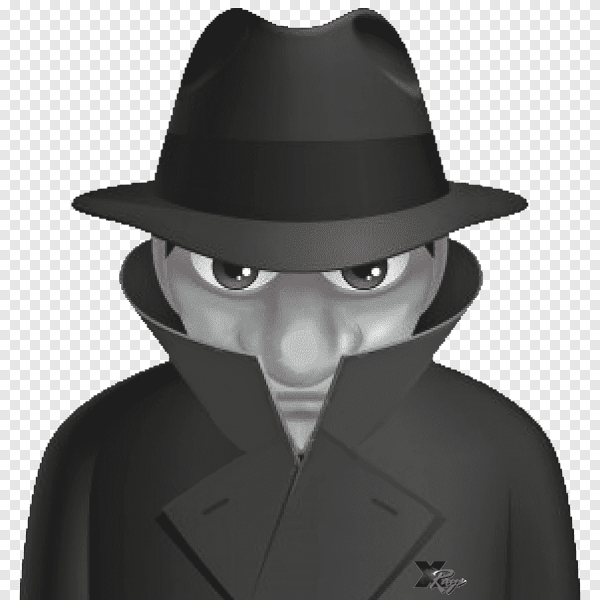 Человек в шляпе и очках