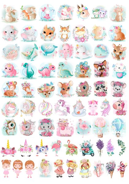 Маленькие наклейки