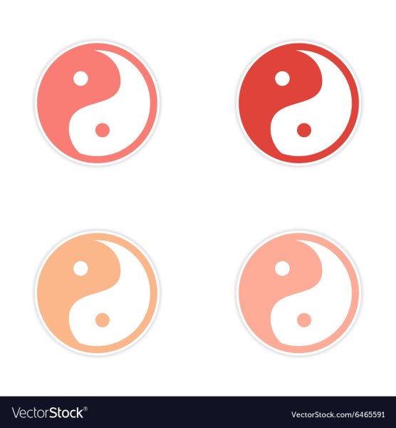 Набор стикеров Инь отсылки