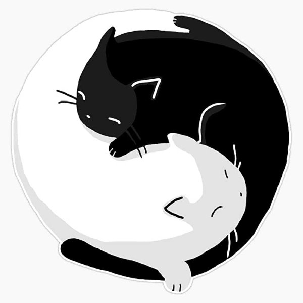 Стикеры Инь Янь