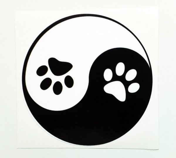 Инь Янь крестиком