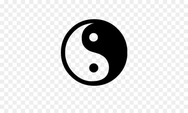 Знак Инь Янь тату