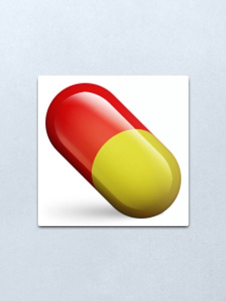 Капсула лекарства вектор