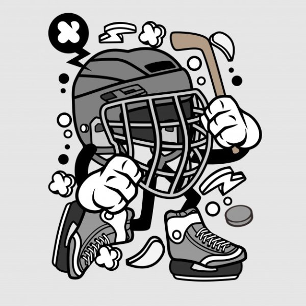 Стикеры хоккей распечатай