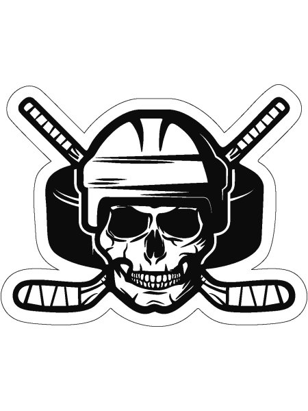 Трафарет хоккей