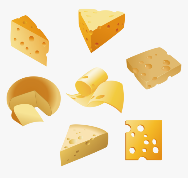 Наклейки с сыром