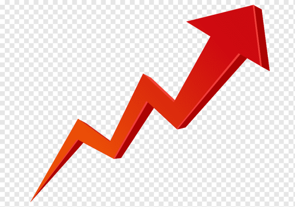 Эмодзи диаграмма роста