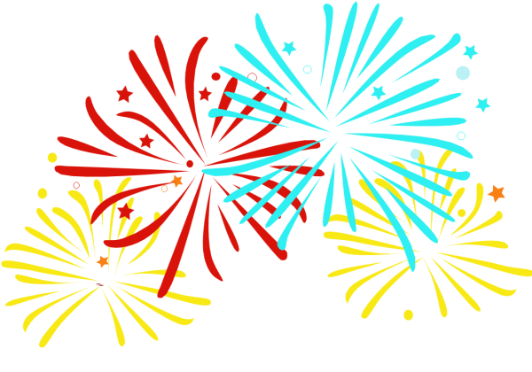 Салют рисунок