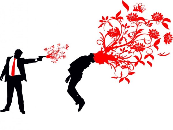 Череп с костями вектор