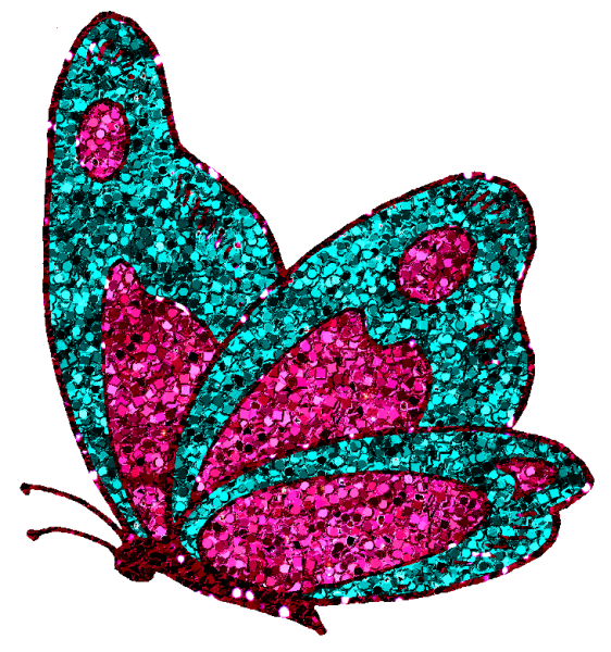 Прозрачный фон с блестками