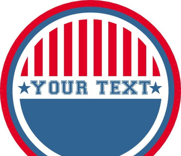 Наклейка сделано в США