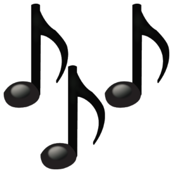 Стикеры нотки