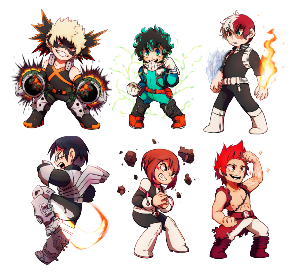 Моя геройская Академия Чиби