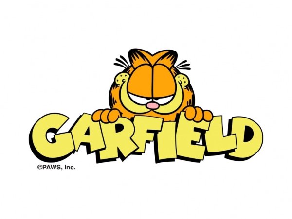 Garfield надпись