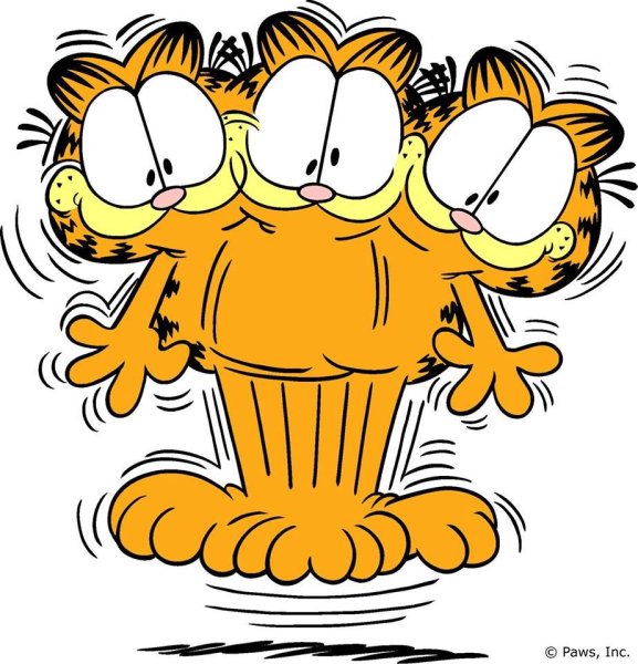 Наклейки Гарфилд