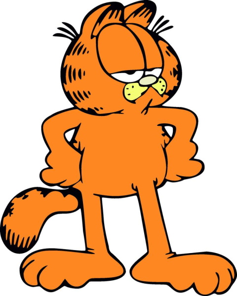 Задумчивый Гарфилд