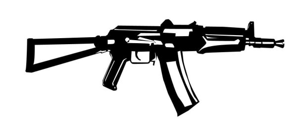 Контур автомата АК-74