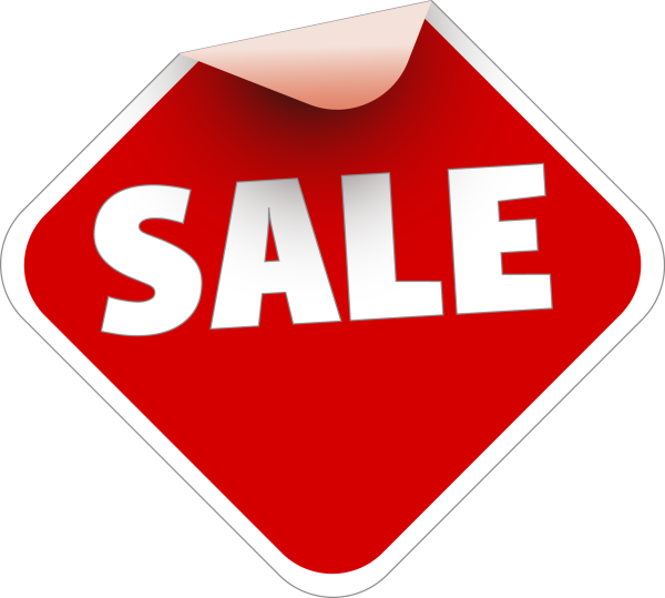 Стикер скидка