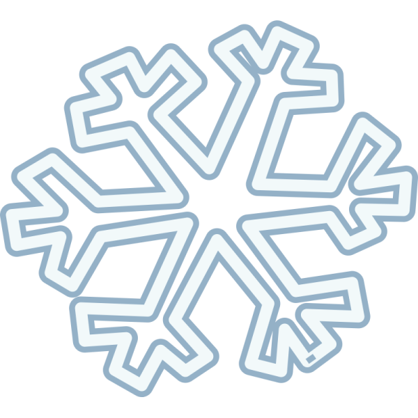 Стикер Снежинка