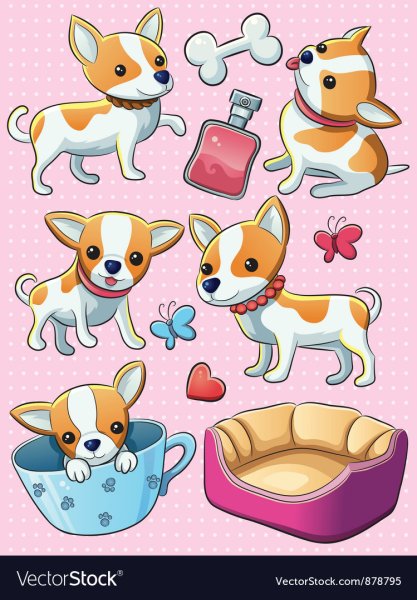 Бумажные сюрпризы про милые собачки