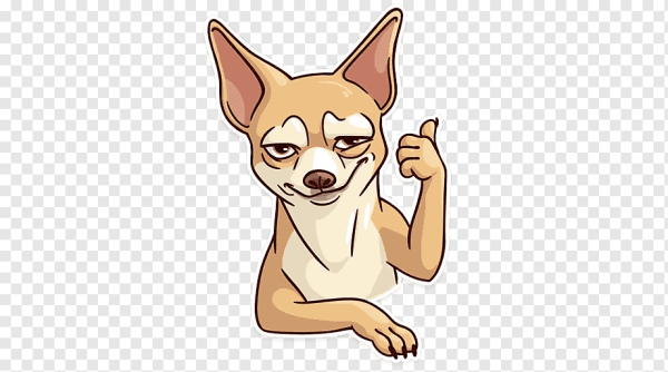 Стикер собака