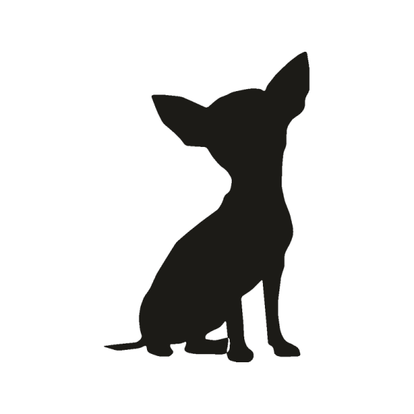 Силуэт собаки