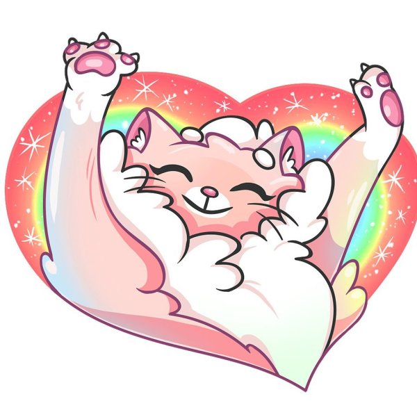 Стикеры ВК люблю