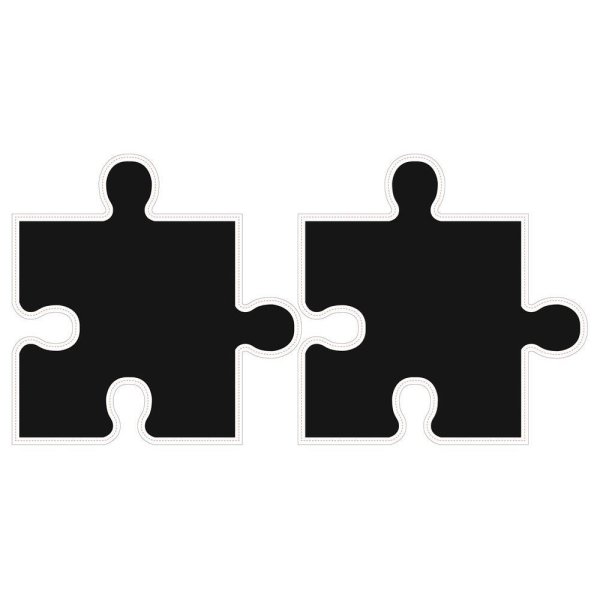 Стикер пазл на прозрачном фоне