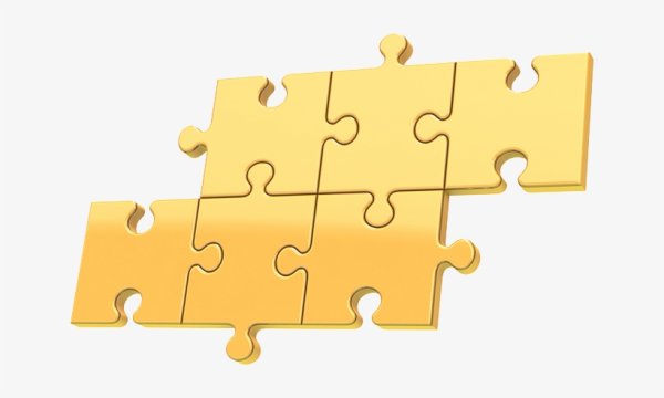 Пазл из 6 элементов