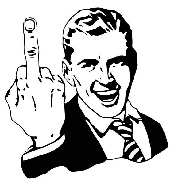 Средний палец