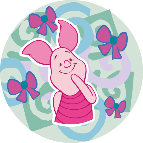 Пяточек стикер