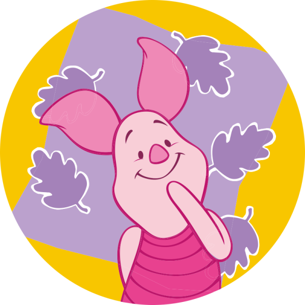 Пятачок из мультика