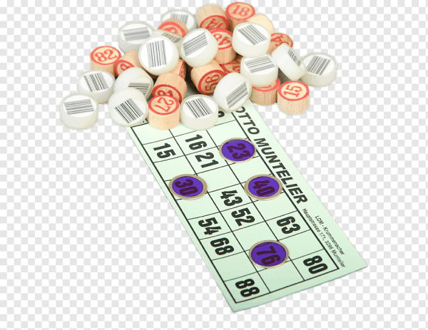 Бочонок лото на прозрачном фоне