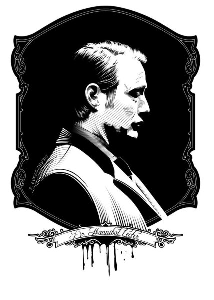 Ганнибал Лектор сериал арт