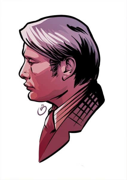 Ганнибал Лектор стикер