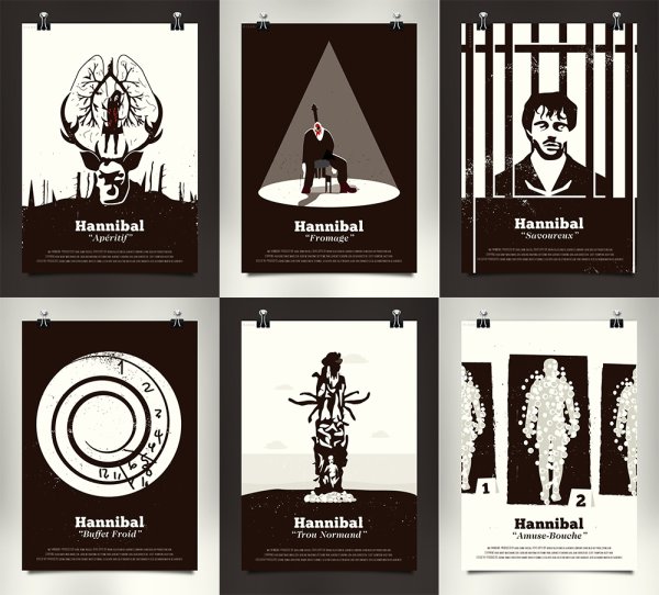 Ганнибал сериал Стикеры