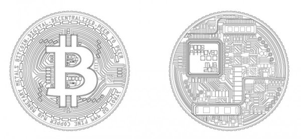 Биткоин чертеж