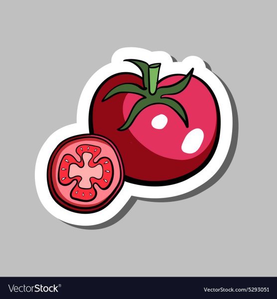 Наклейки помидорки