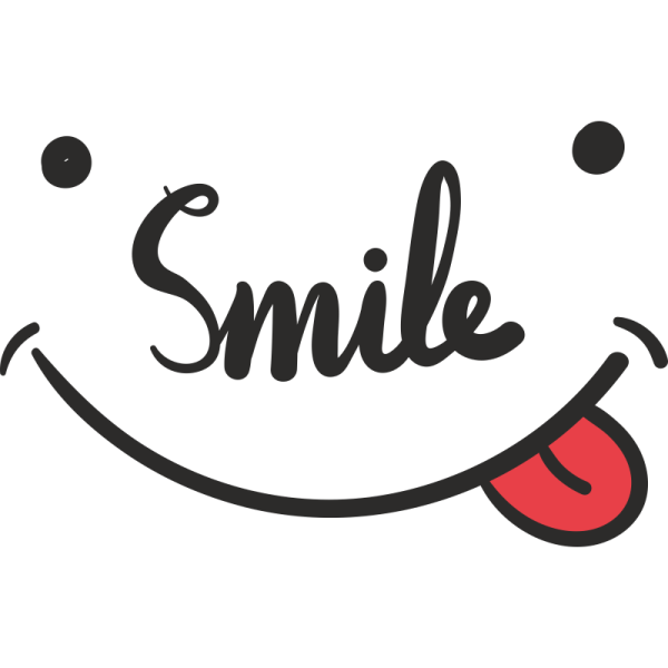 Smile надпись