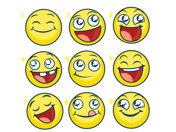 Положительные эмоции смайлики