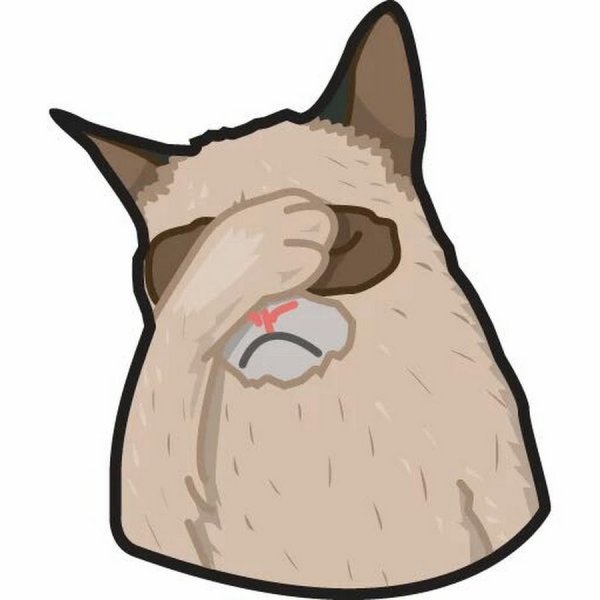 Рукалицо стикер