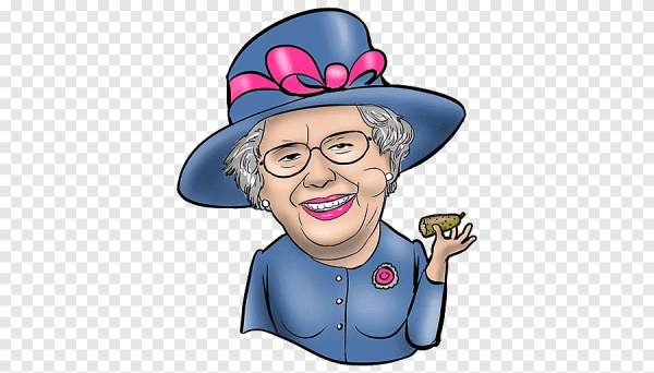 Бабулька модная мультяшная